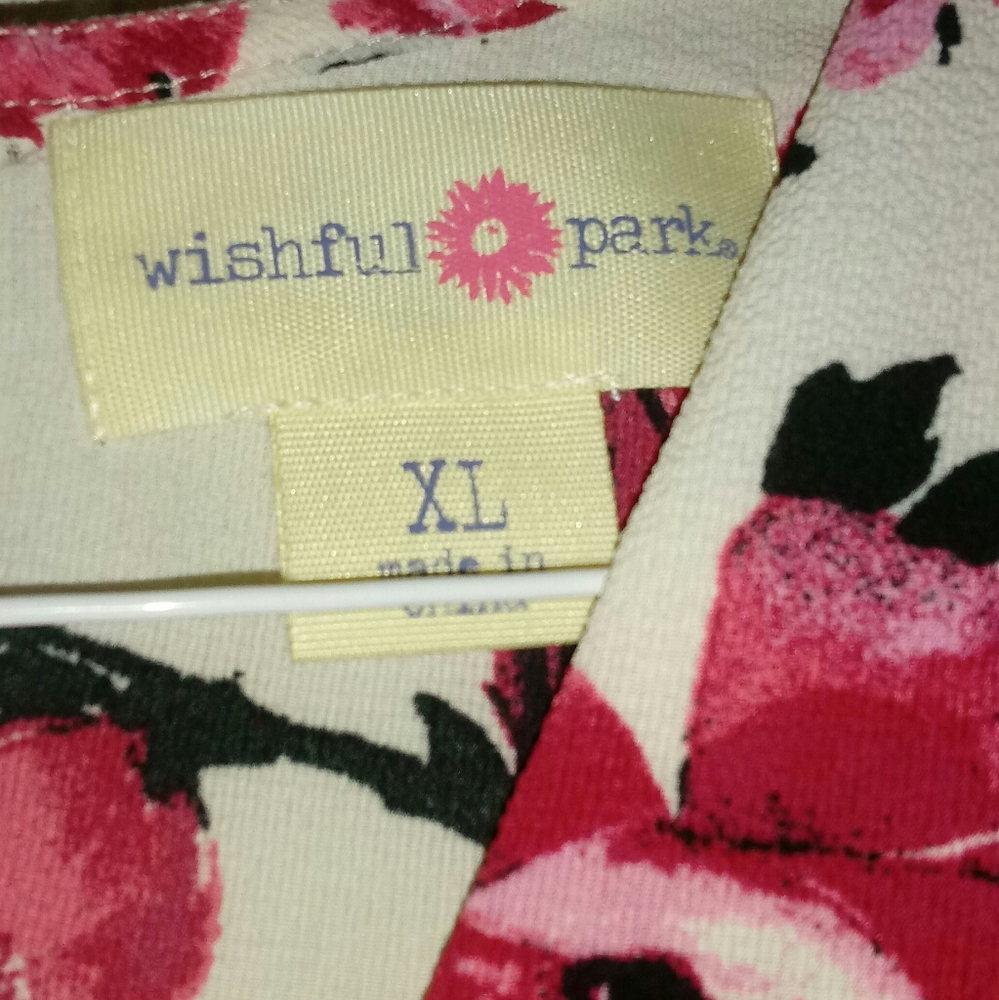 Wrap at the waist dress.